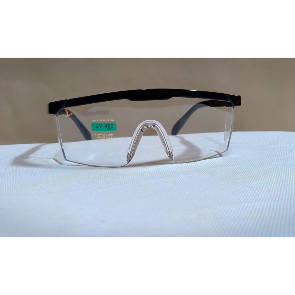 SAFETY GLASSES LAS PUTIH Atau Kacamata Las