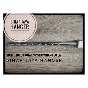 Suling kotak lurus 9      paku