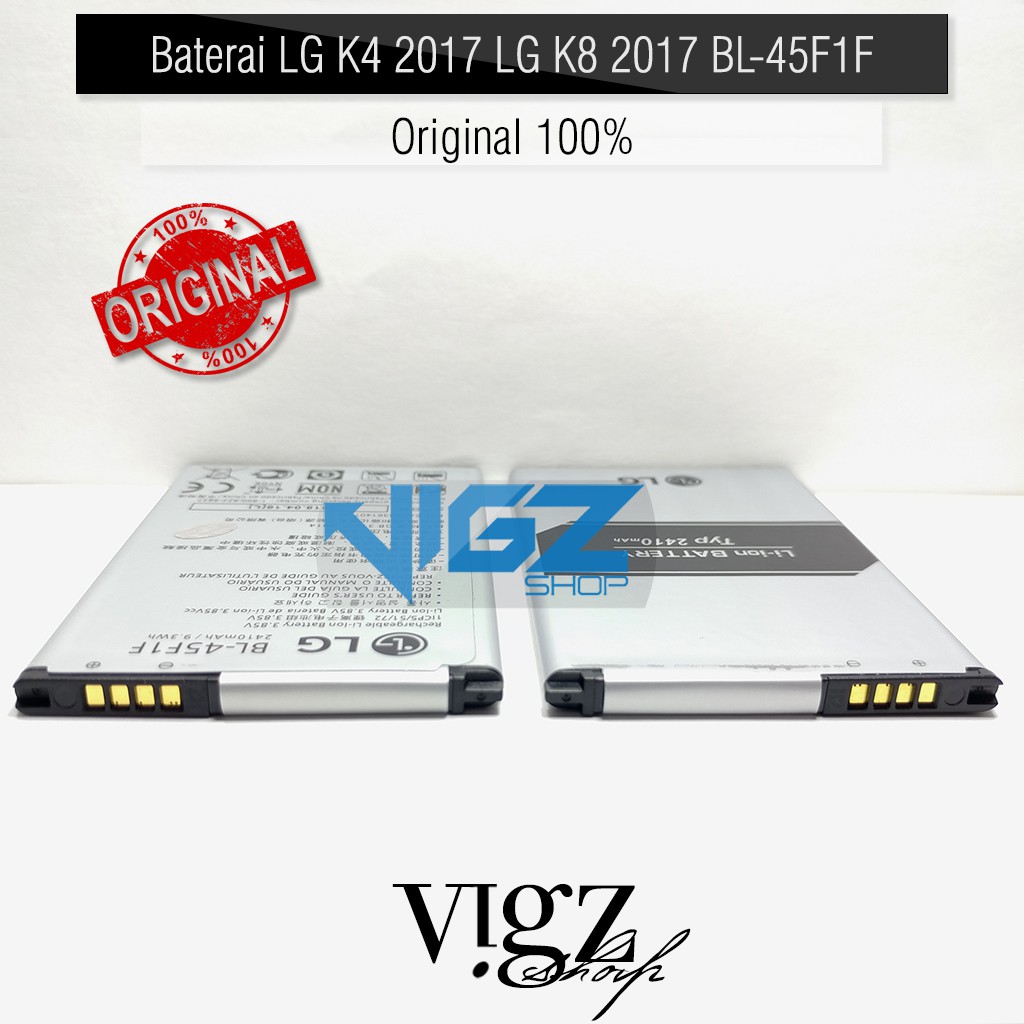 Baterai LG K4 2017 LG K8 2017 K3 2017 BL-45F1F Original 100%