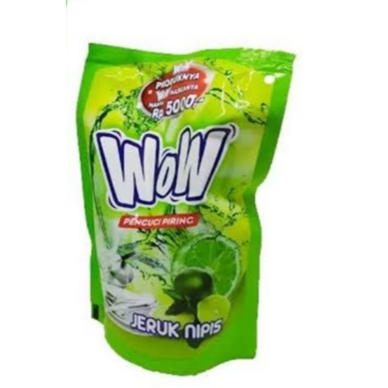 B29 WOW Sabun Pencuci Piring Aroma Jeruk Nipis 400 ml