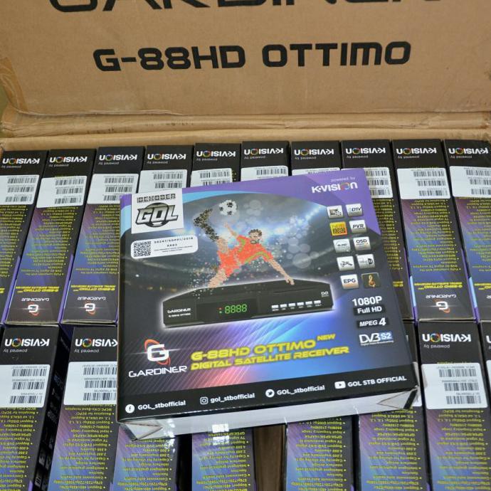 RECEIVER PARABOLA GARDINER G-88 HD OTTIMO BY KVISION