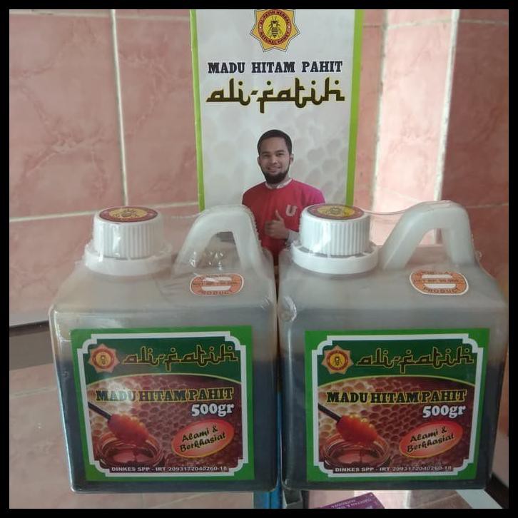 

Madu Hitam Pahit Alfatih Al Fatih Teuku Wisnu 500Gr Ori 100% Alifatih