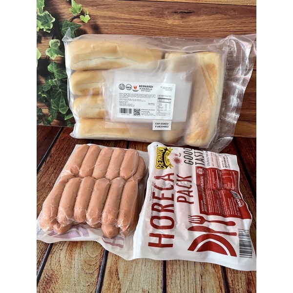 

Paket hotdog isi 6