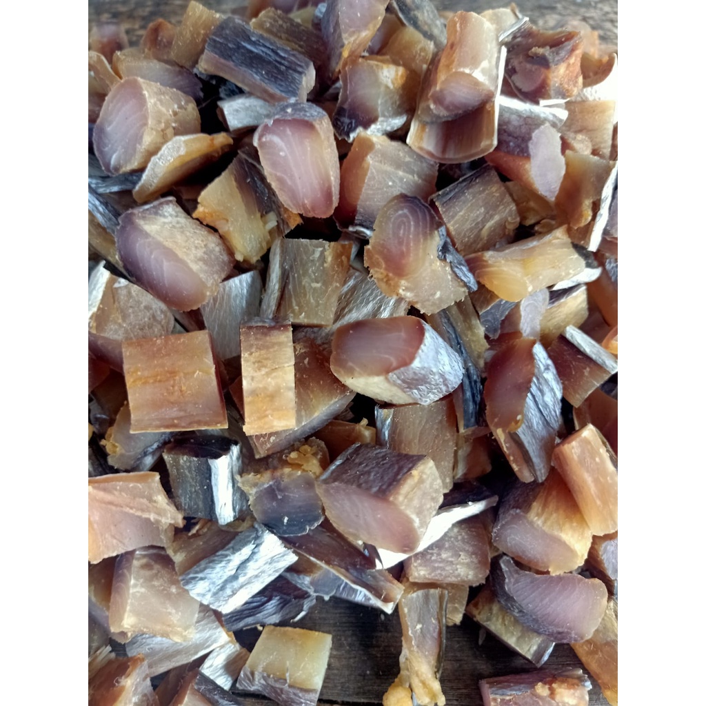 

Ikan asin talang daging potong