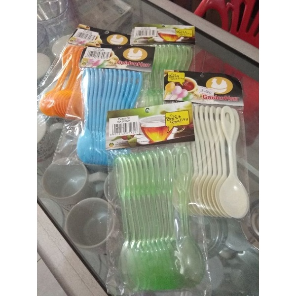Sendok Teh / Sendok Es Buah Plastik