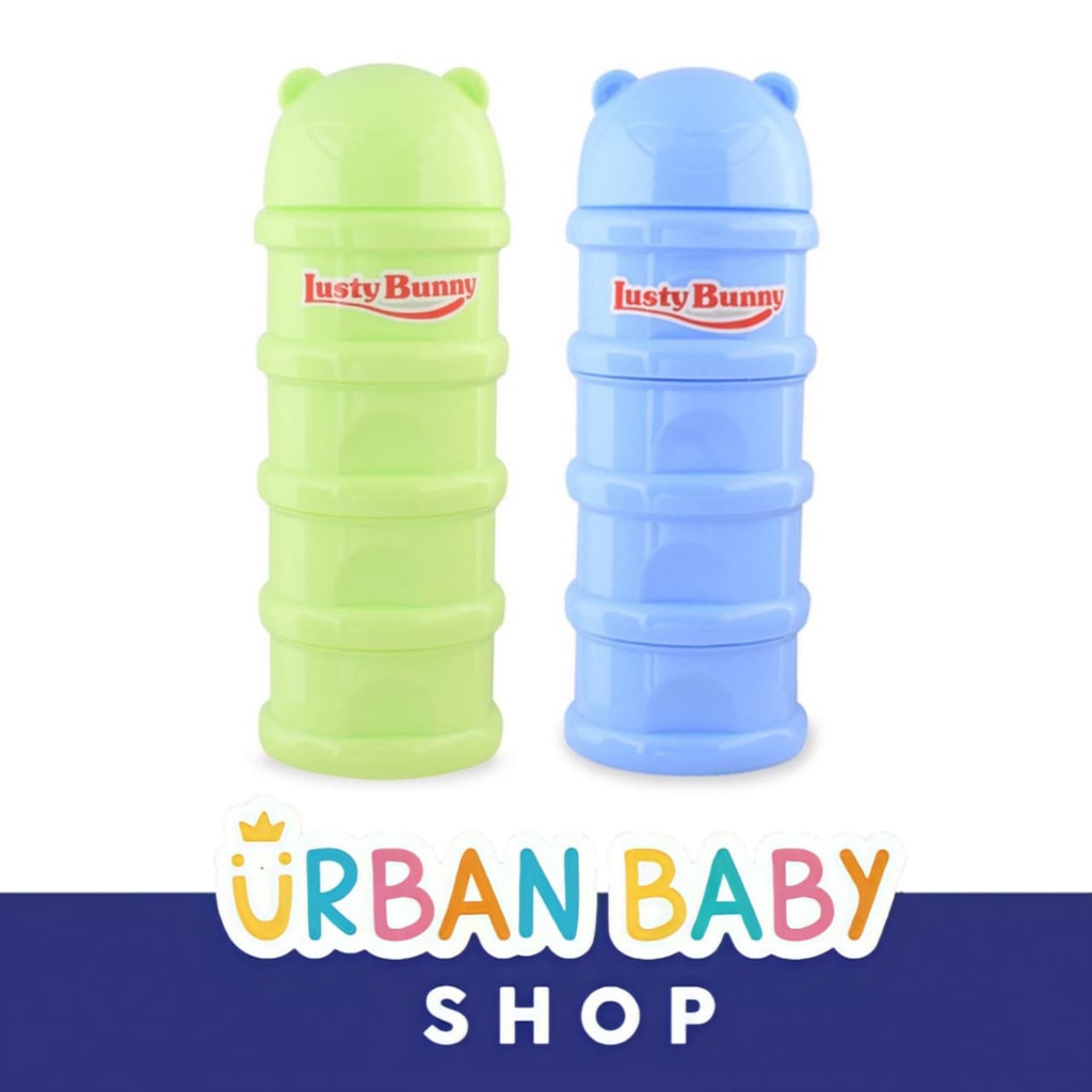 Lusty Bunny Milk Container Takaran Susu 4 Susun TB-1704
