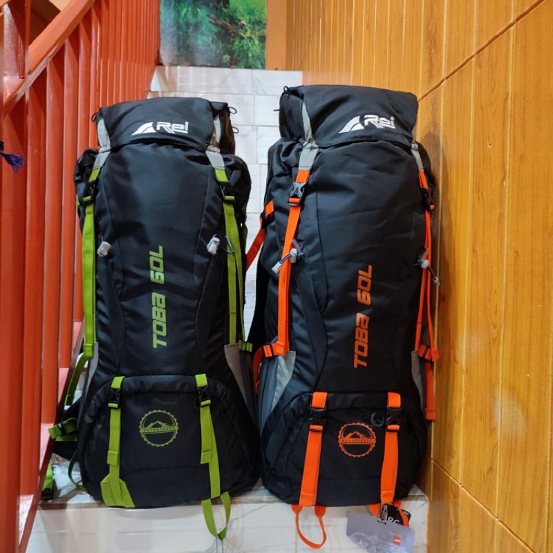 Tas Gunung / Carrier Toba 60L Arei Outdoorgear+Raincover ORI