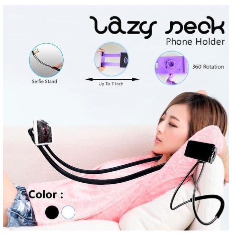 LAZY NECK cell phone stan mount necklace / holder HP leher / lazyneck Hanging Cell Lazypod Phone Stand Mount Necklace Pod