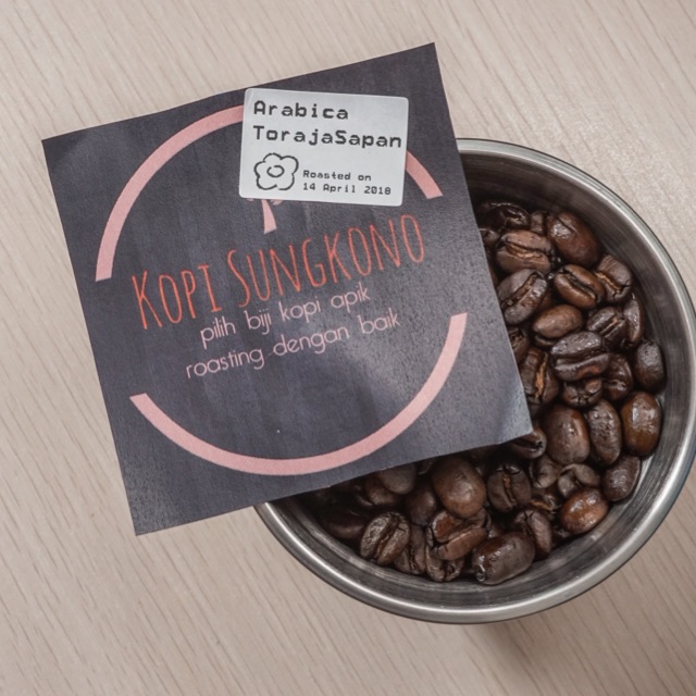 

Kopi.Sungkono Arabica Toraja Sapan