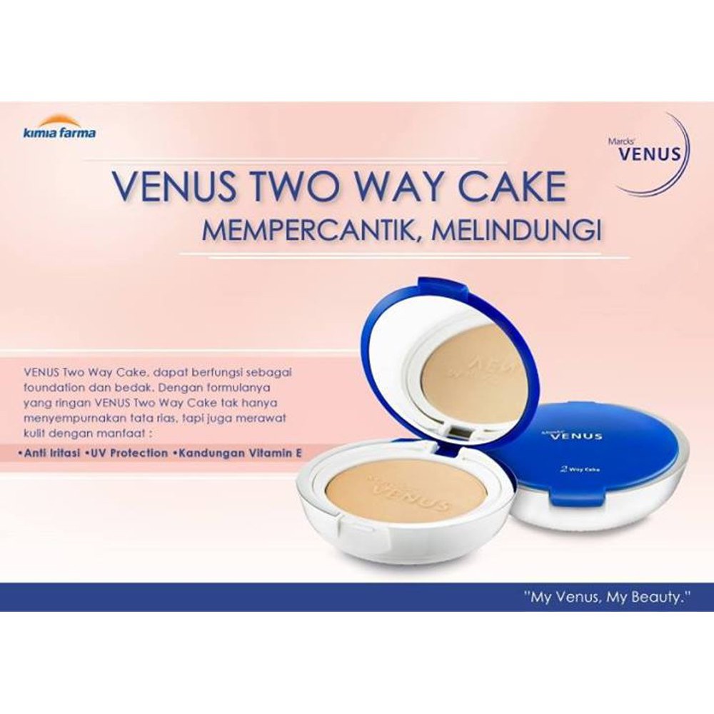 Venus Bedak Venus Two Way Cake