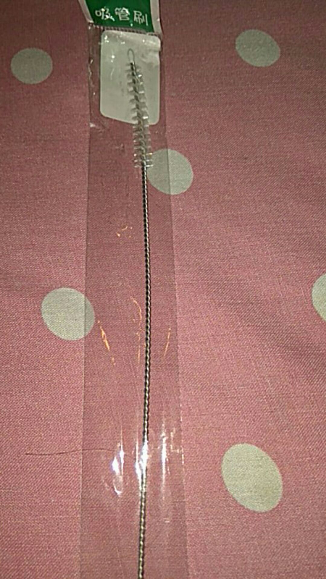 Sikat Pembersih Botol Dan Sedotan Bahan Stainless Steel Untuk Bayi