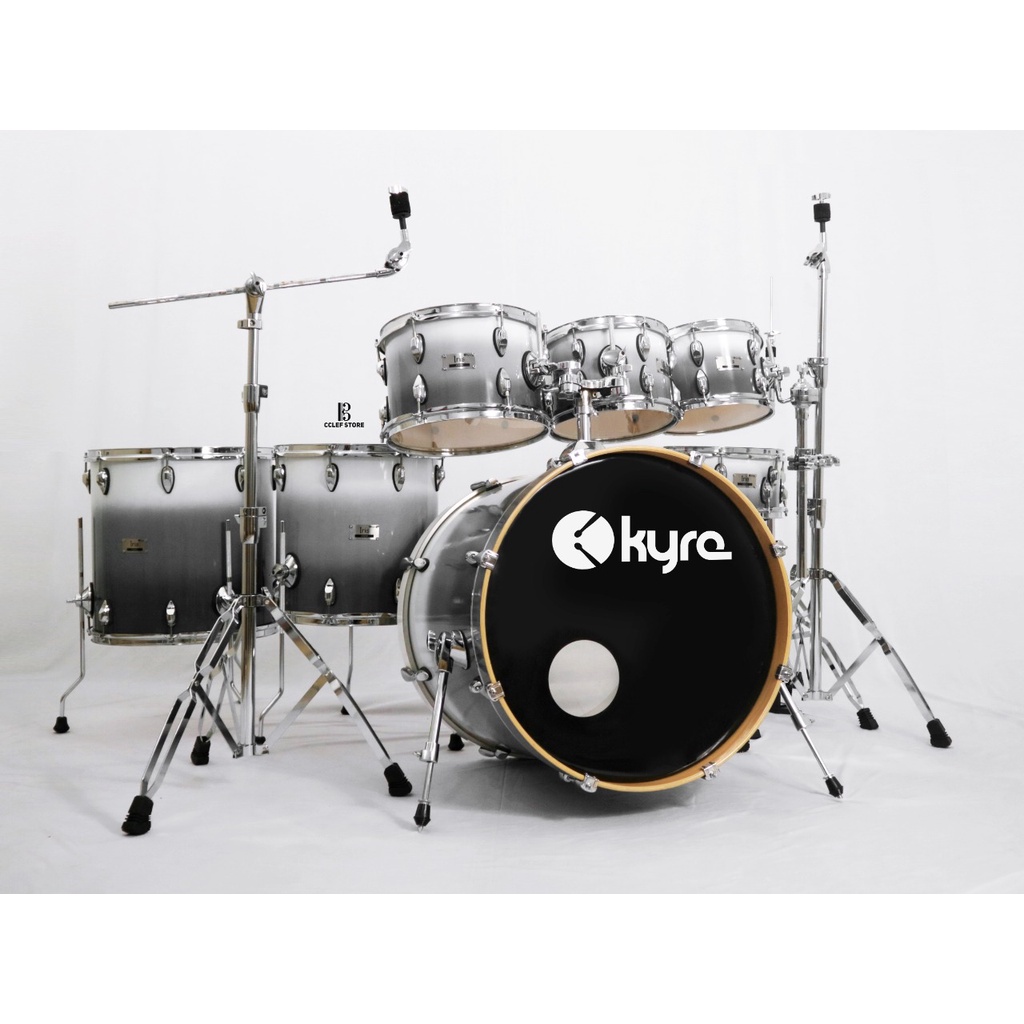 DRUM AKUSTIK KYRE IRIS 7 GREY