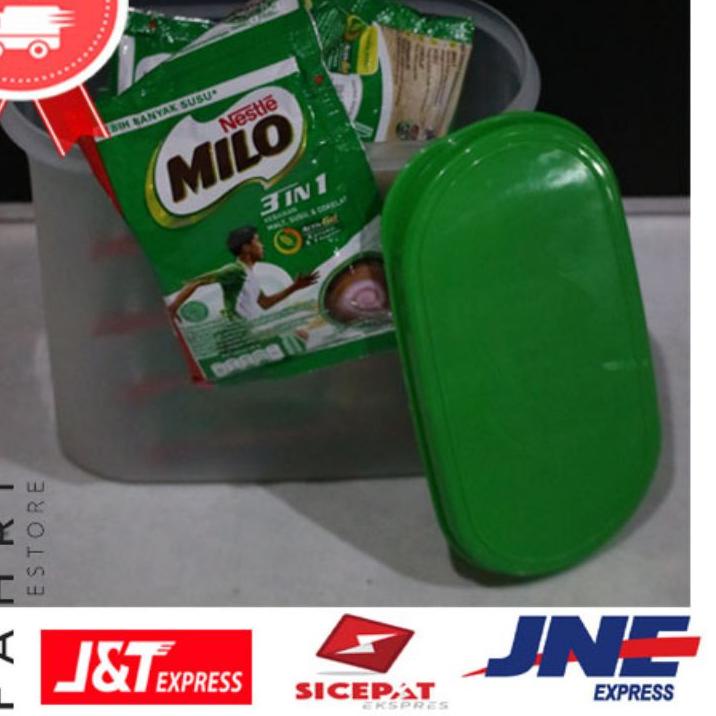 

➶ Milo 3 in 1 - 10 sachet - Free Gelas/Box ズ