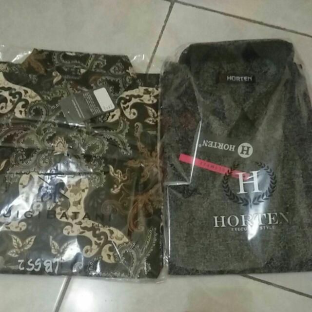 Pakaian Pria Kemeja Slim Fit Hs17 Keren Ada Saku Slimfit