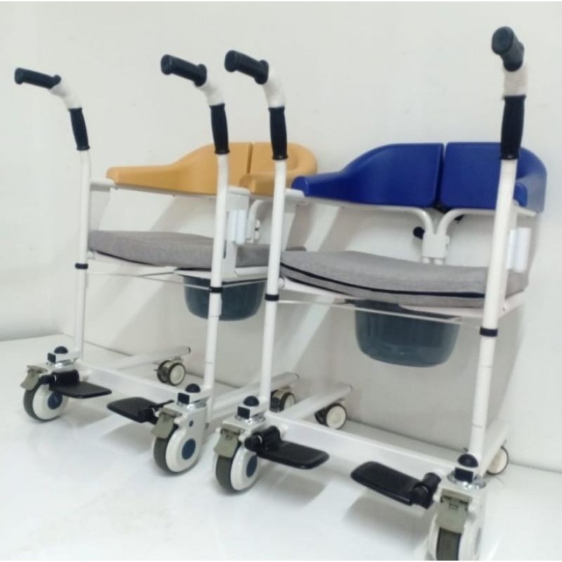 Kursi Roda Transfer Pasien BAB Commode Chair