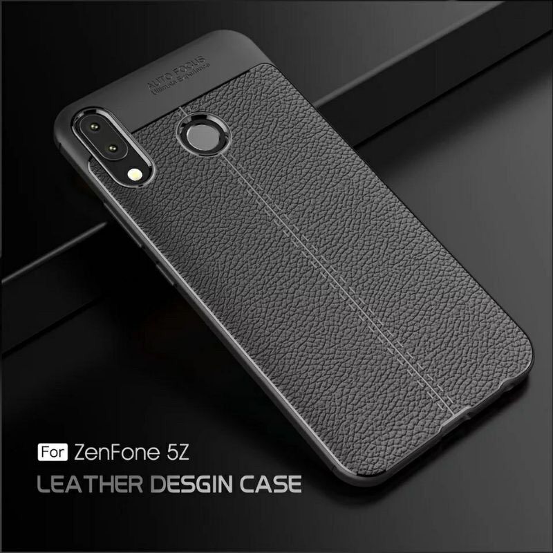 CASE AUTOFOCUS  ASUS ZENFONE  5 / 5Z / 5Q LITE SLIM CARBON LEATHER CASE