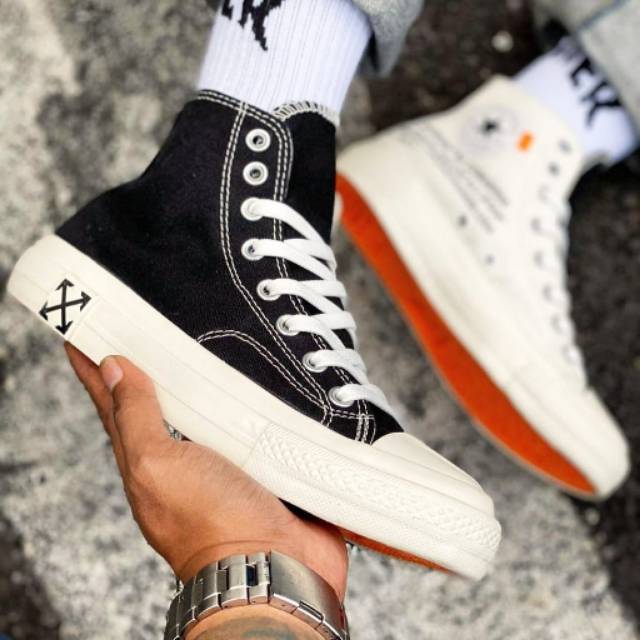 SEPATU MURAH CONVERSE 1970s X OFF WHITE PREMIUM VIETNAM