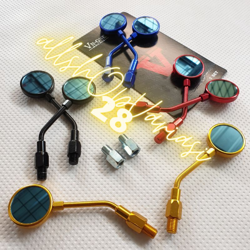 Spion mini bulat full CNC beat mio / Satria fu uk drat 12