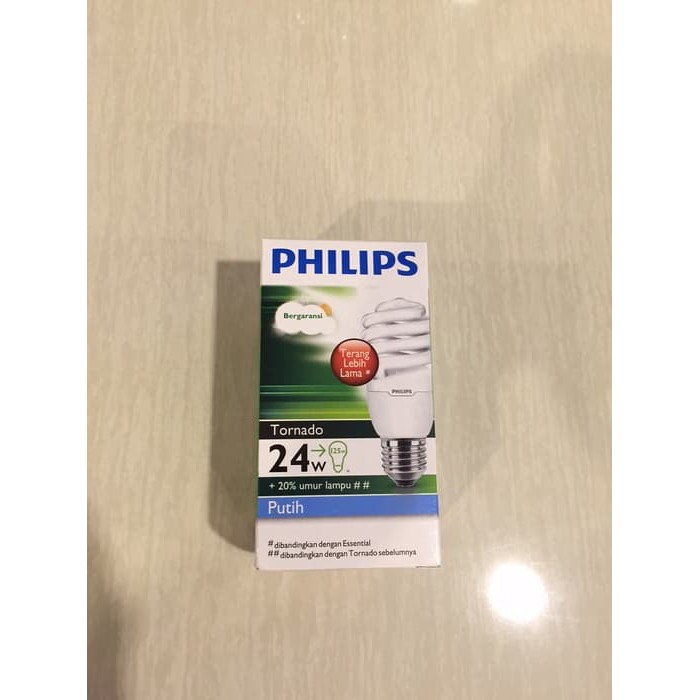 Lampu Philips Tornado 24 Watt Hemat Energi