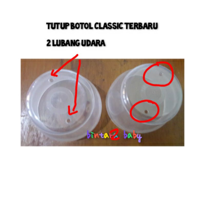 ORIGINAL Tutup Botol Avent Classic Original  Sparepart Botol Philips Avent Classic+ Ring Avent Classic+