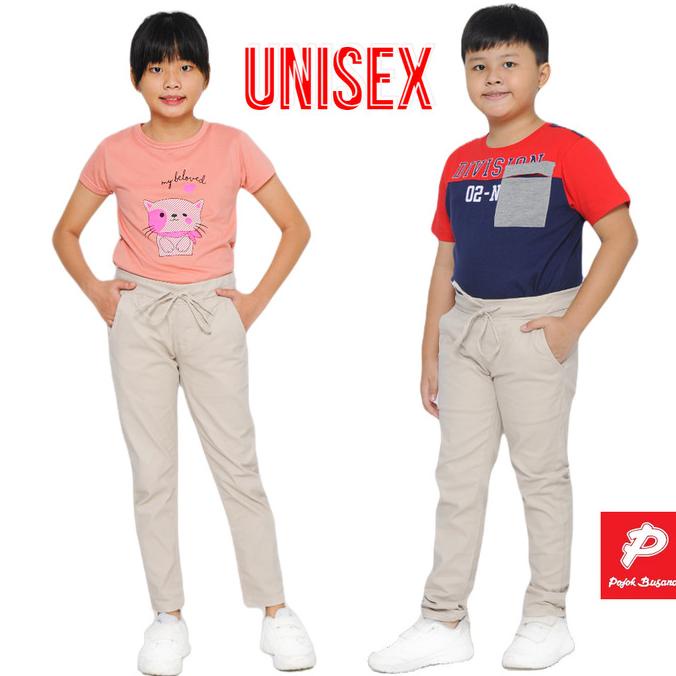 Pojok Busana Celana Panjang Anak Laki Perempuan Unisex Chino