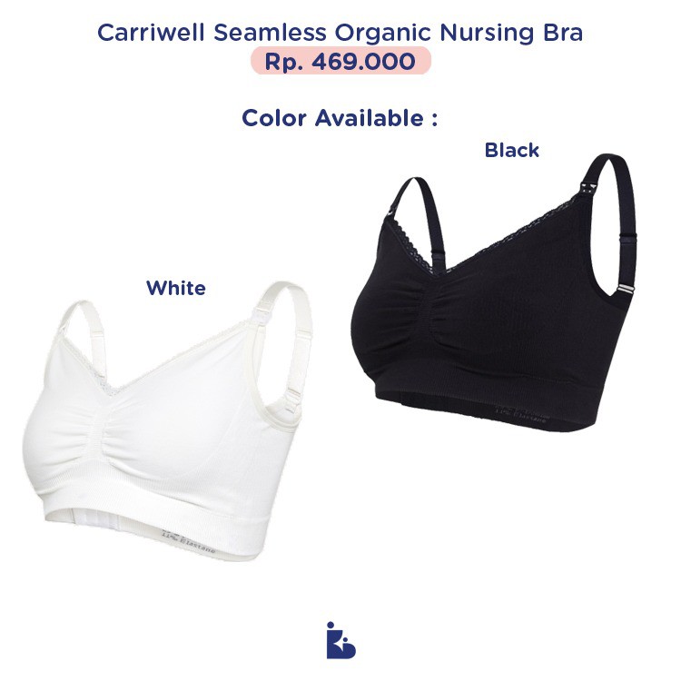 Carriwell Seamless Organic Nursing Bra | Bra Menyusui | BH Menyusui