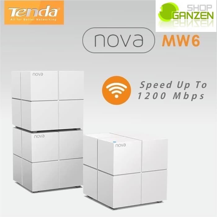 Tenda Nova MW6 ISI 3 PACK Whole Home Mesh WiFi System