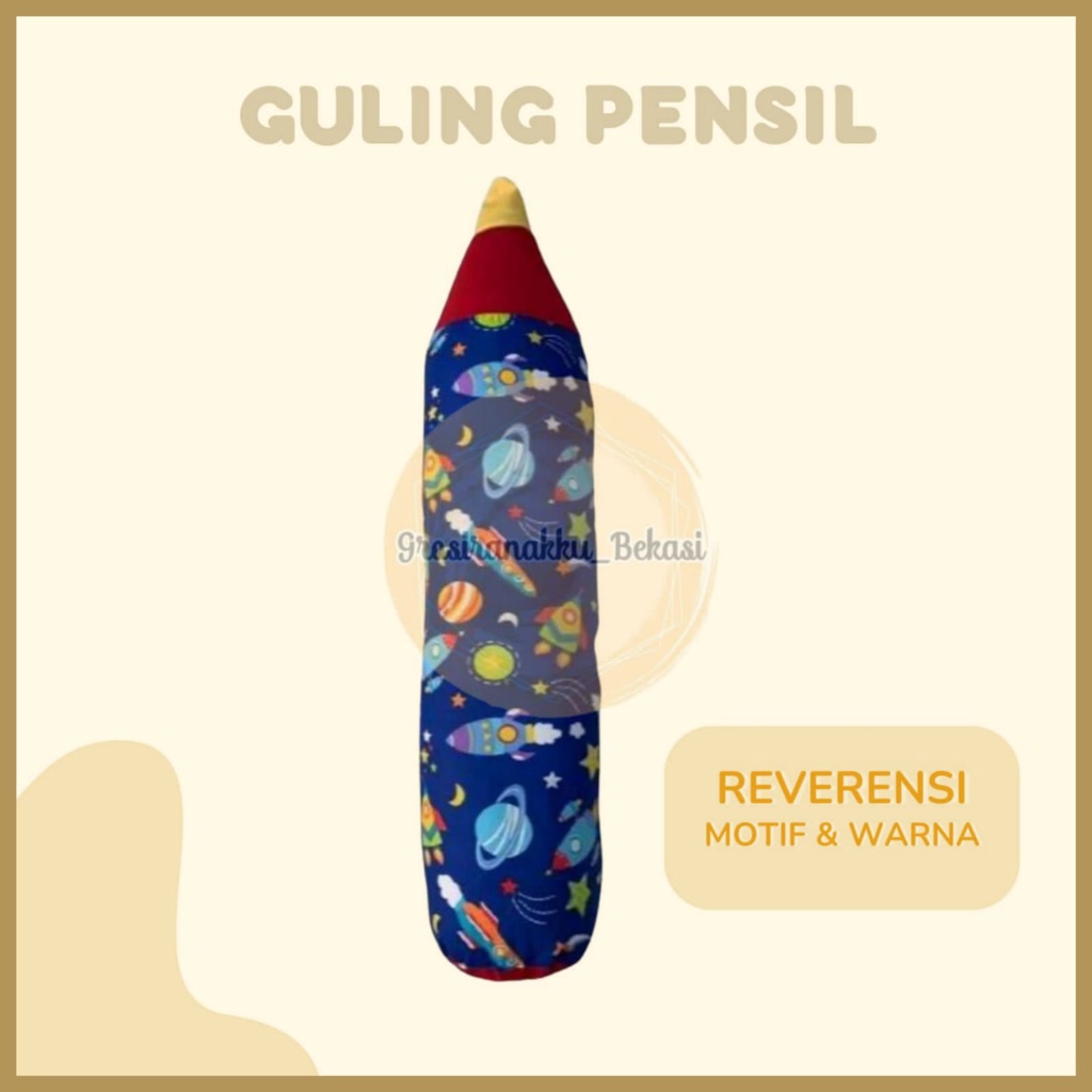 Guling Pensil Termurah Motif Pesawat