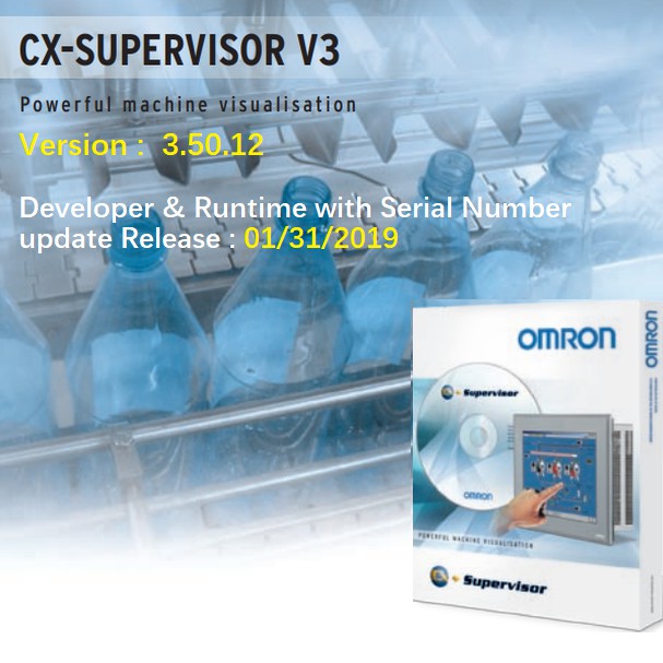 Software Scada Omron CX Supervisor Version 3.50.12