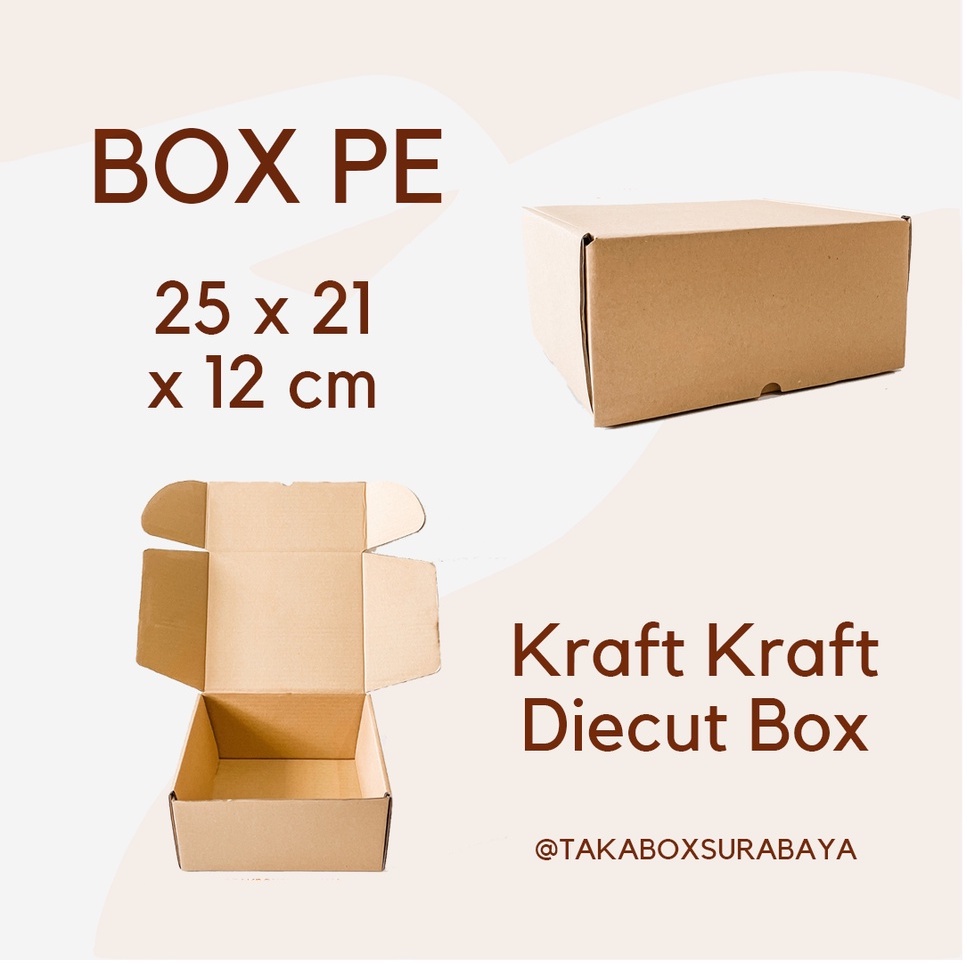 

2 pcs dan 5 pcs Box kardus untuk packaging pizza baju jersey serbaguna polos dus kemasan hampers diecut bflute coklat ecer murah souvenir multifungsi (PE)