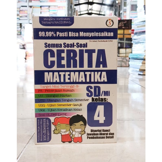 Jual Buku Soal Soal Cerita Matematika Sd Kelas 4 Indonesia Shopee Indonesia