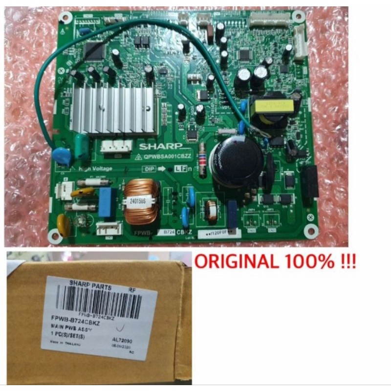 modul pcb kulkas Sharp SJ-IG761PG-BK FPWB-B724CBKZ original