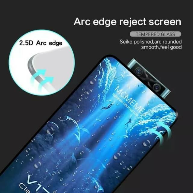 TemperedGlass Vivo Y50 Y30 V19 V17 V15 V11 S1 Z1 Pro Y19 Y17 Y15 Y12 Y91 Y95 Y91C 5D 9D FullCover