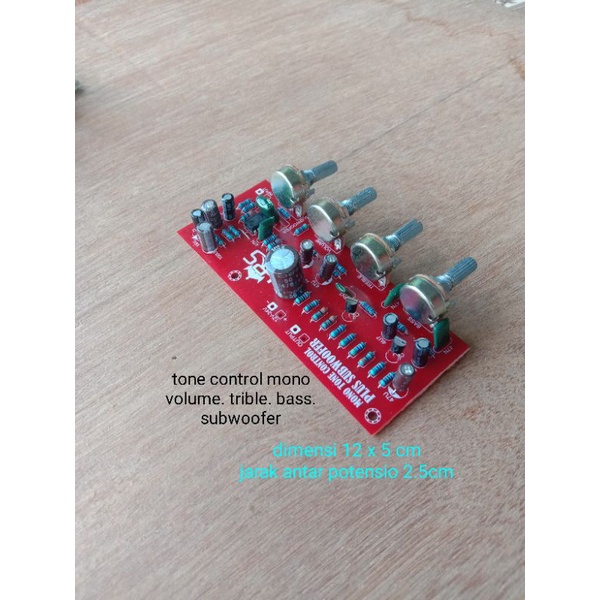 tone control mono subwoofer