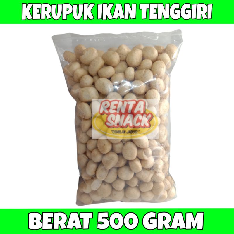 

KERUPUK IKAN TENGGIRI 500 GRAM