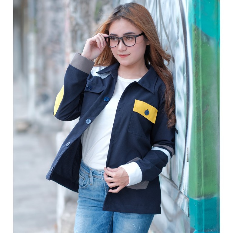 Jaket Wanita Terbaru | semi jaket parka-3