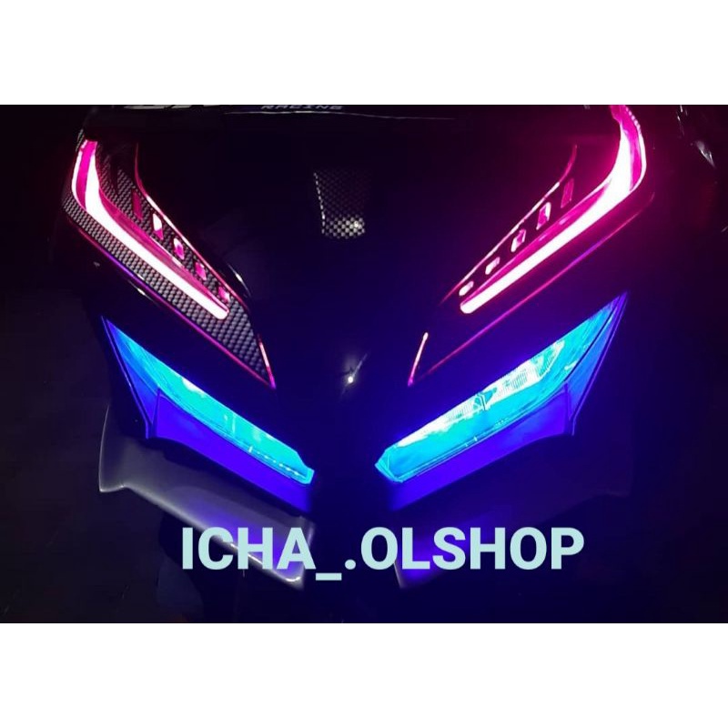 LAMPU LED ALIS GRAD A FLEXIBLE MOBIL DAN MOTOR 12 VOLT UNIVERSAL 30 CM