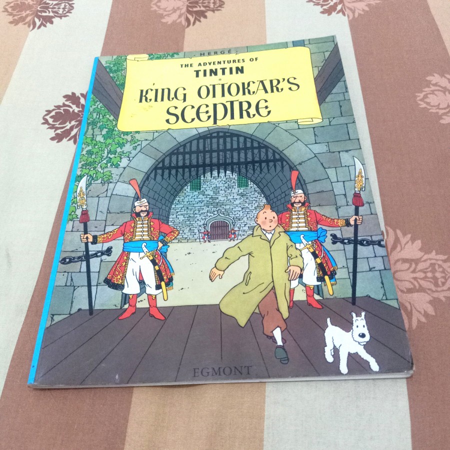 Komik The Adventures Of Tintin King Ottokars Sceptre - Egmont