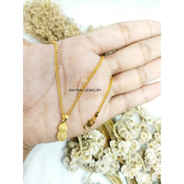 Kalung lempis HL kcang 45cm