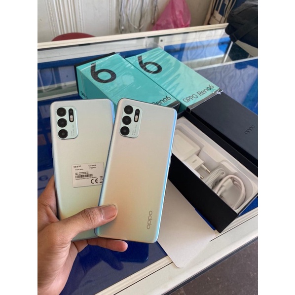OPPO reno 6 8/128 gb second/bekas