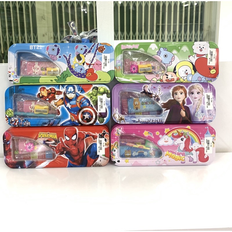 

Kotak Pensil/Pencil Case Lucu Set Isi Alat Tulis Lengkap