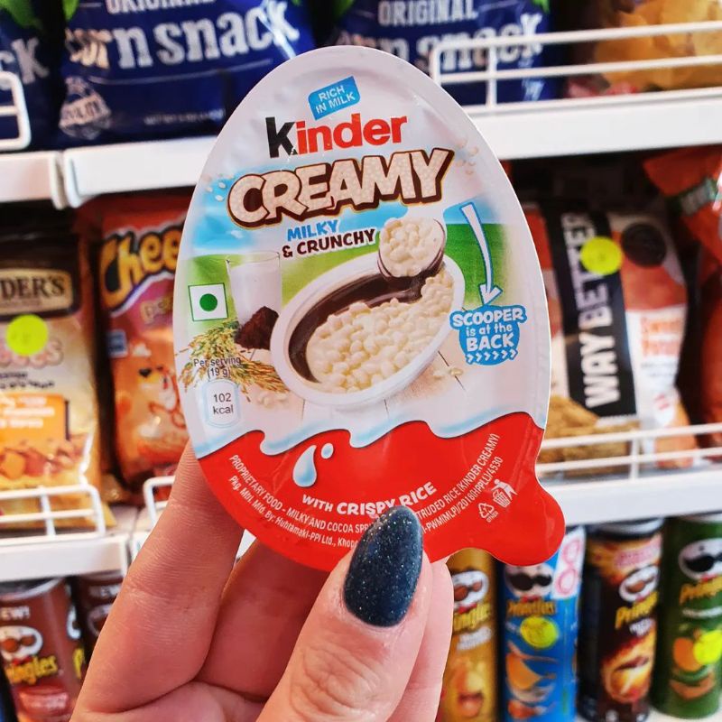 

Kinder Creamy Rice Halal Kinder Joy Kinder Chocolate EXP DESEMBER 2024