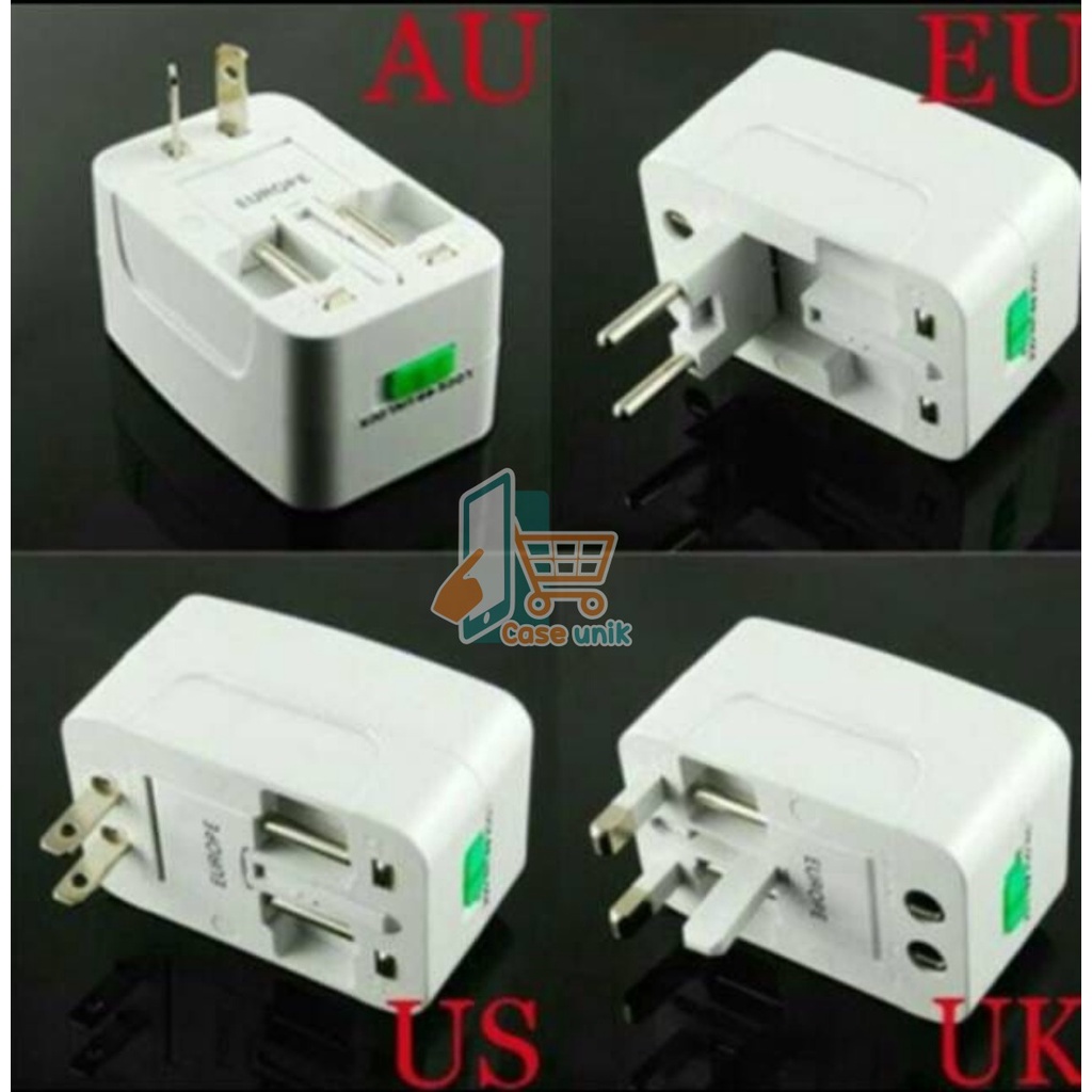 TRAVEL ADAPTOR INTERNASIONAL COLOKAN UNIVERSAL CS4838