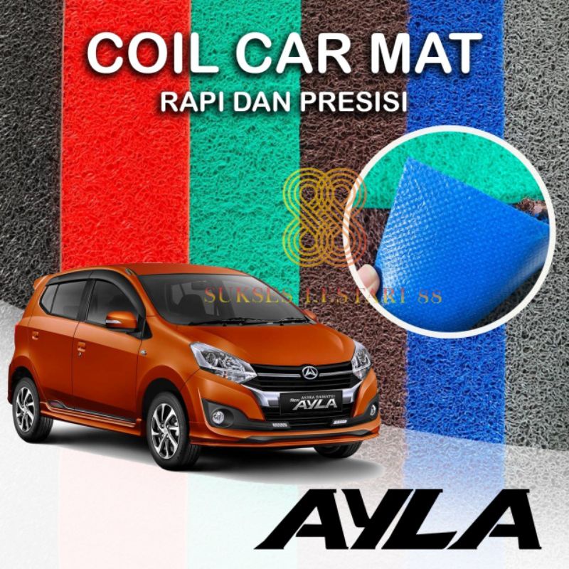 Karpet Mobil Premium Daihatsu Ayla Mie Bihun 1 Warna