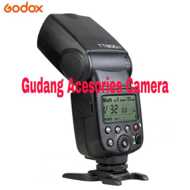 Paket flash godox TT-600S TT600S for SONY + battrey ENELOOP A2 isi 4