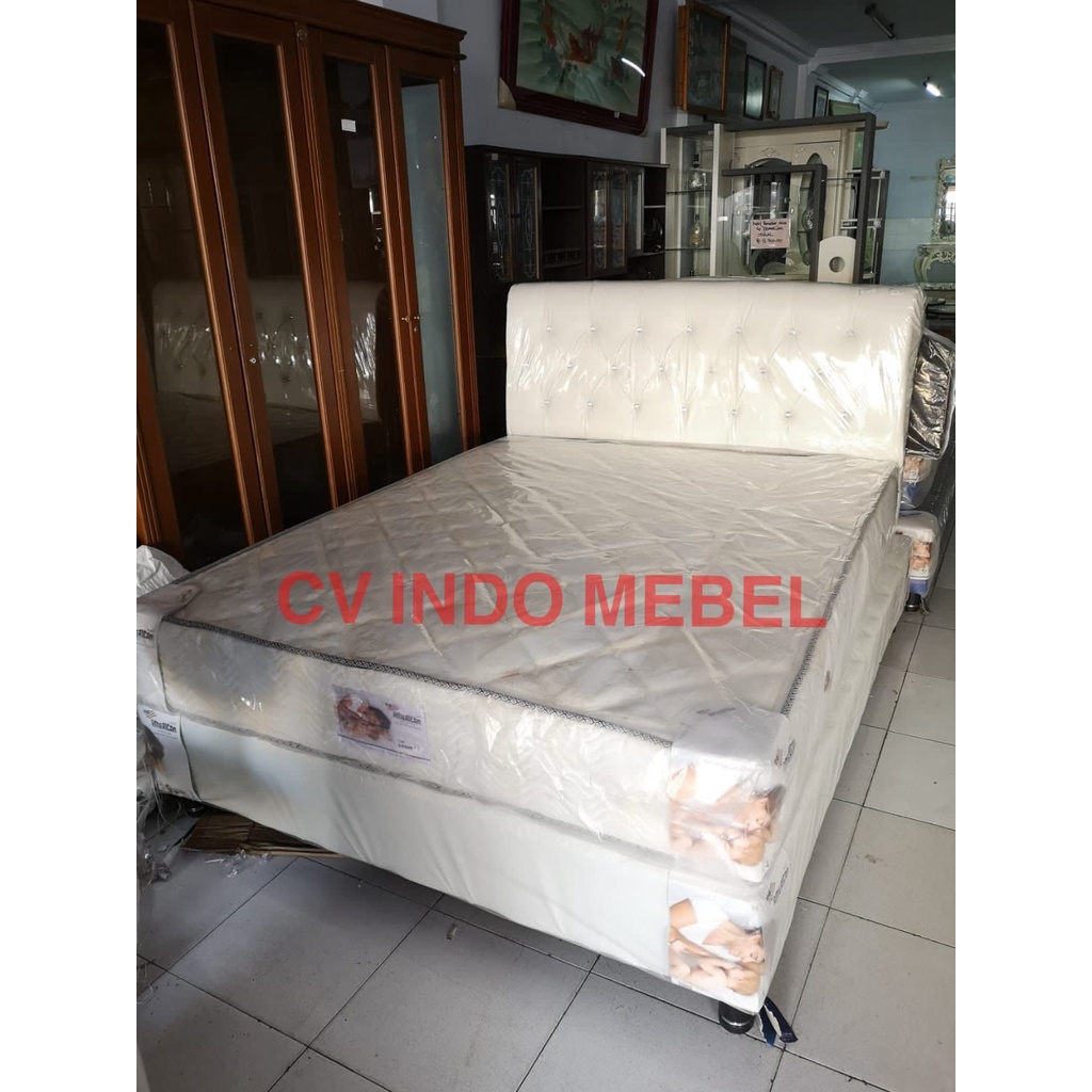 SET / Kasur Spring Bed American Pillo Supreme Promo Murah Makassar american supreme ready stock spri