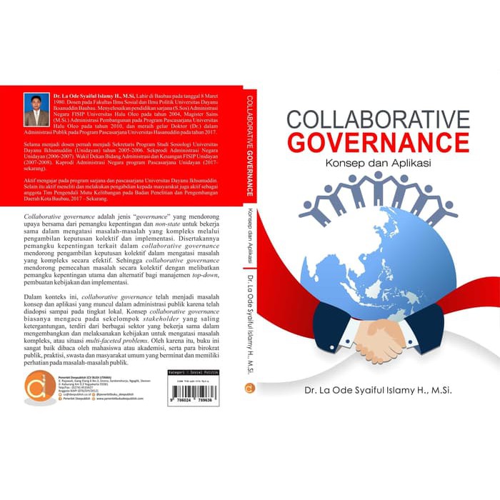 Buku Collaborative Governance Konsep Dan Aplikasi La Ode Syaiful Islamy H Deepublish Shopee Indonesia