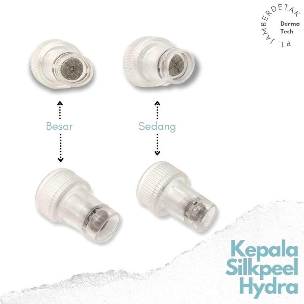 Kepala silk peel hydra dermabrasi untuk hydrogen 6in1 7in1