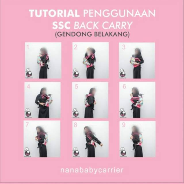 [COD] Nana Babycarrier Size Standart (4 bulan - 2 tahun ) - Maxima (0-2th)