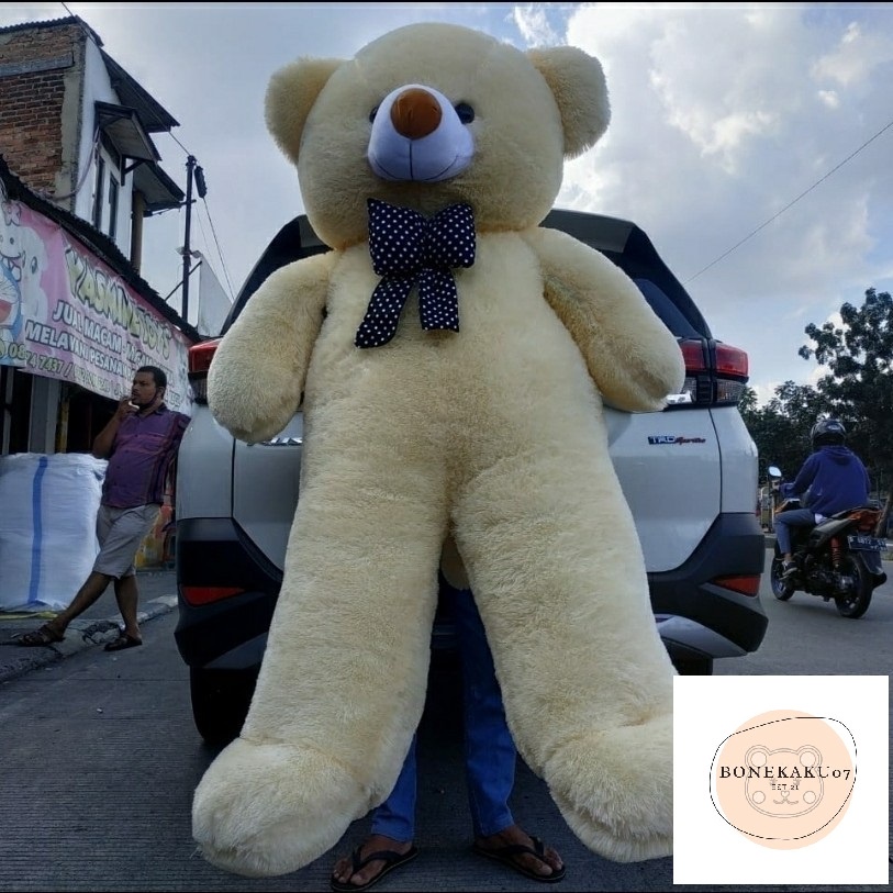 Jual Boneka Teddy Bear Beruang Super Jumbo Besar Meter Sni Shopee